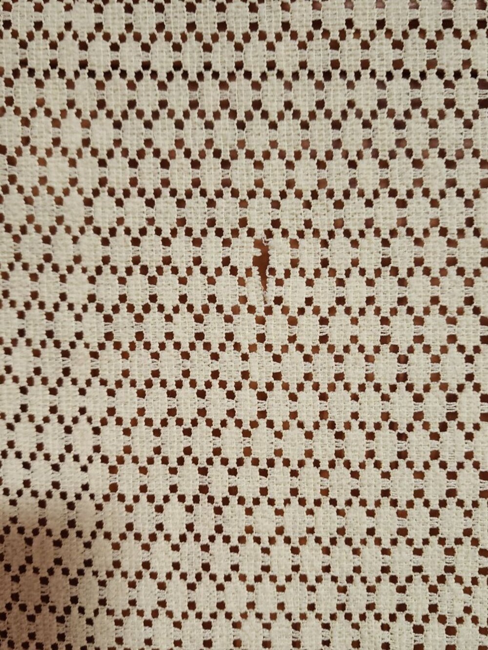 Vintage Baby Blanket Made in Scotland Bears Waffle Weave Burdines - Picture 4 of 6